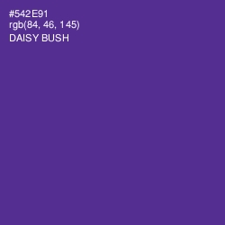 #542E91 - Daisy Bush Color Image